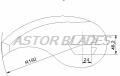 Bowl cutter blade for SEYDELMANN 75l K