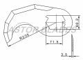 Kuttermesser für SEYDELMANN 120l 4EE